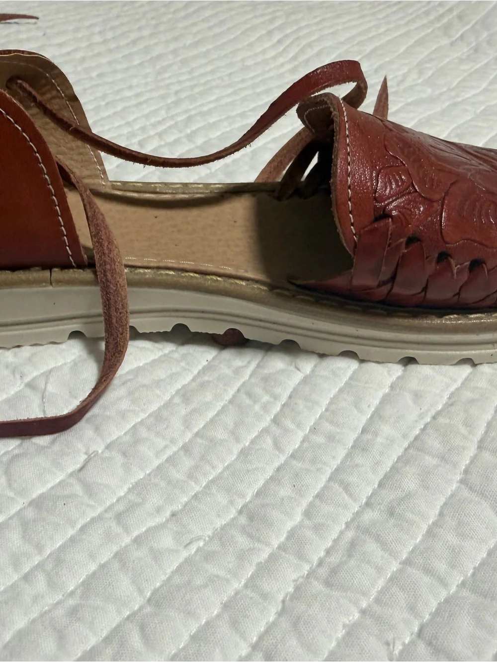 N/A embossed leather